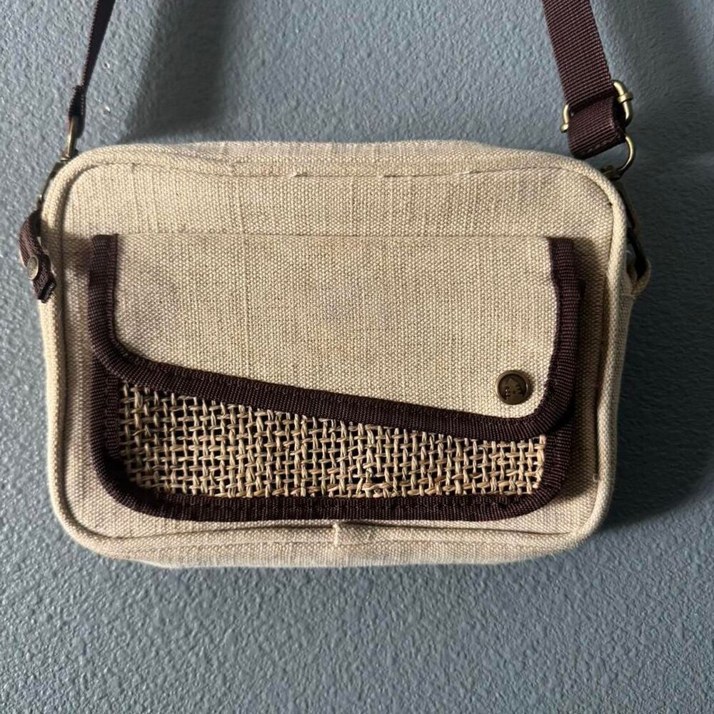 Boho Hemp Crossbody Bag